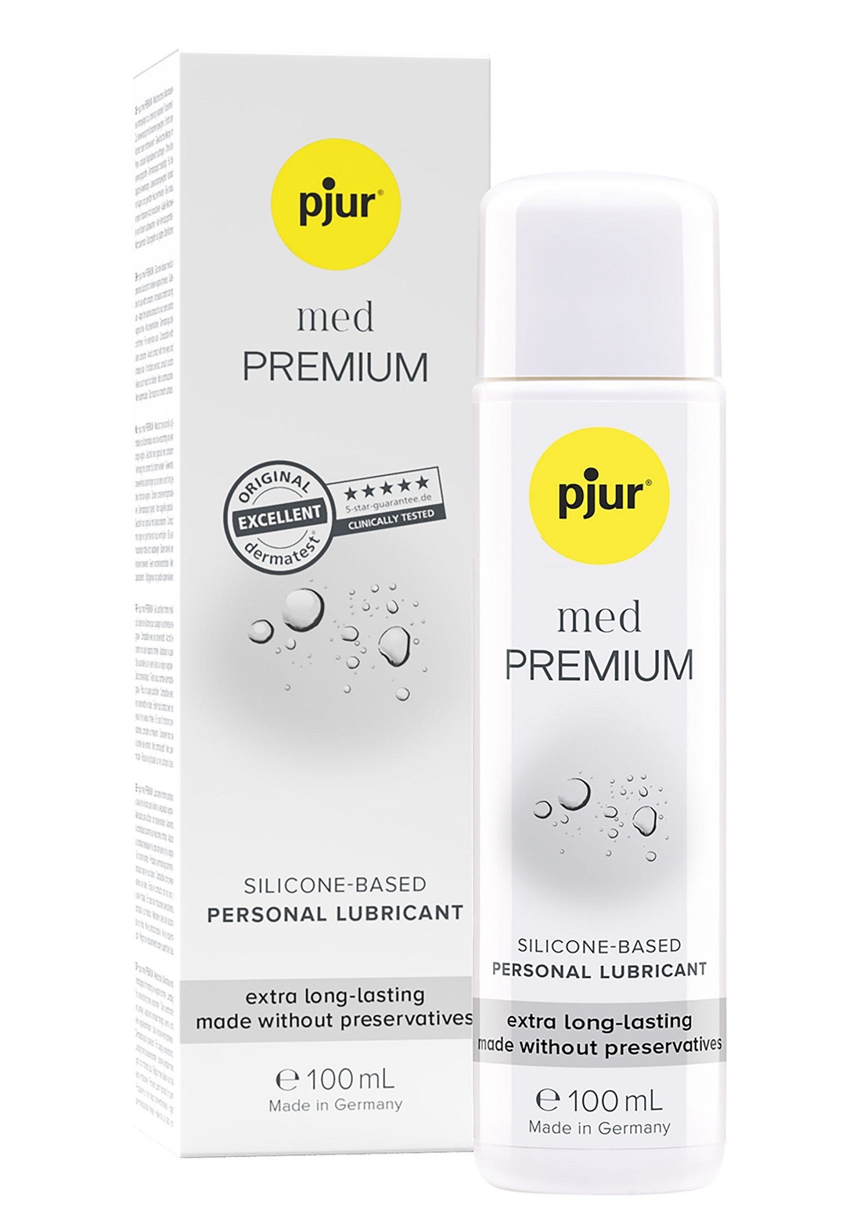 Гипоаллергенный силиконовый лубрикант pjur MED Premium glide - 100 мл.
