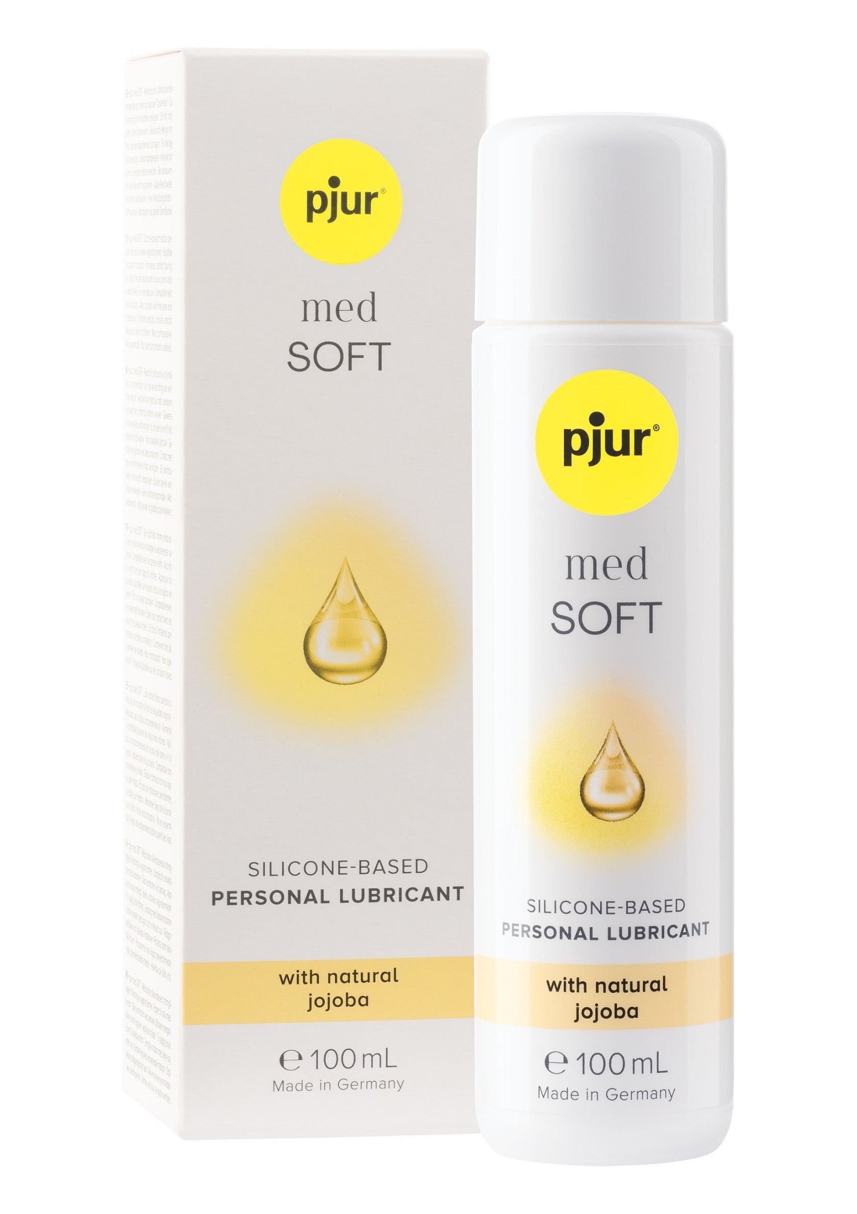 Силиконовый лубрикант с жожоба pjur MED Soft glide - 100 мл.