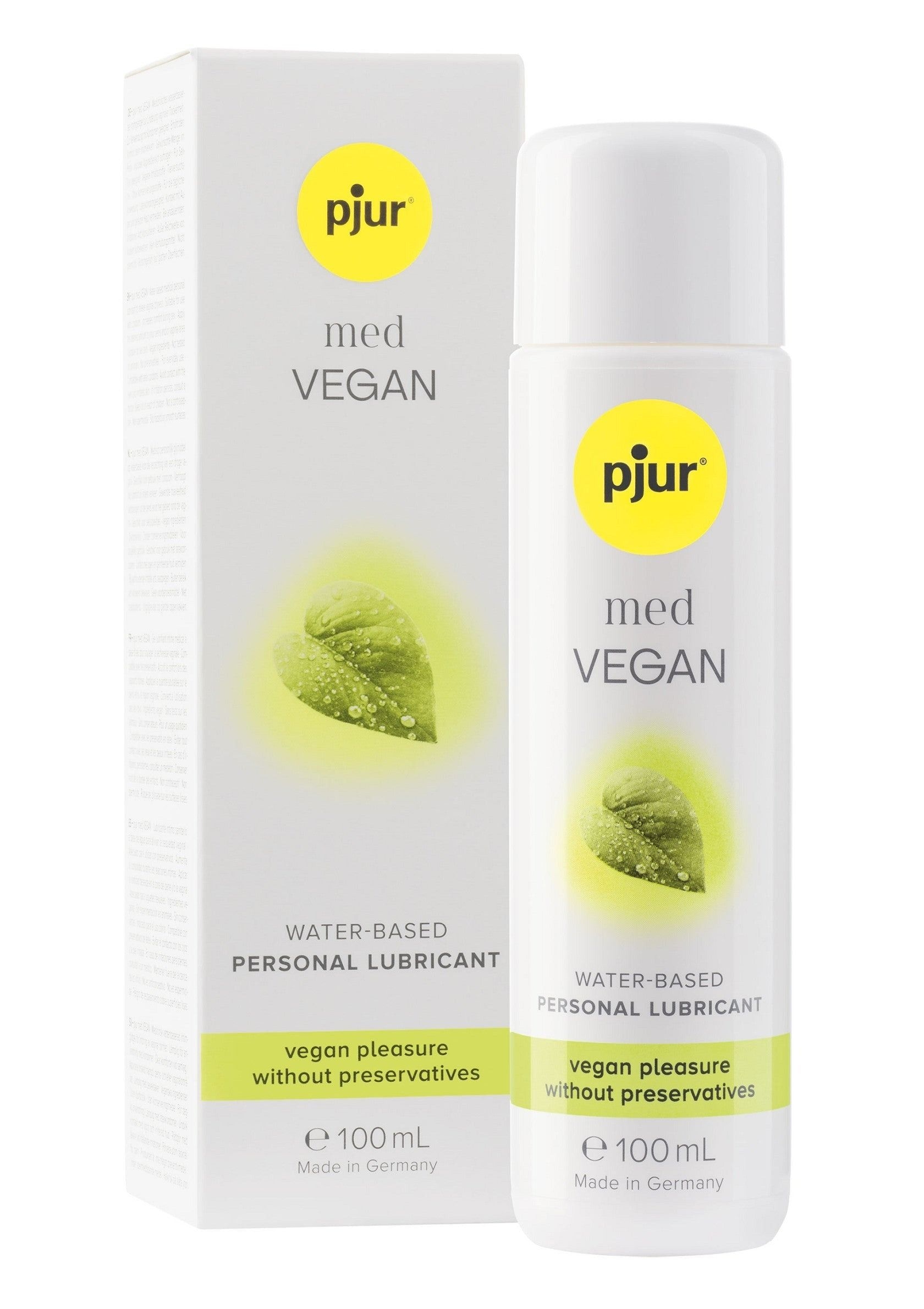 Натуральный лубрикант pjur MED Vegan Gilde - 100 мл.