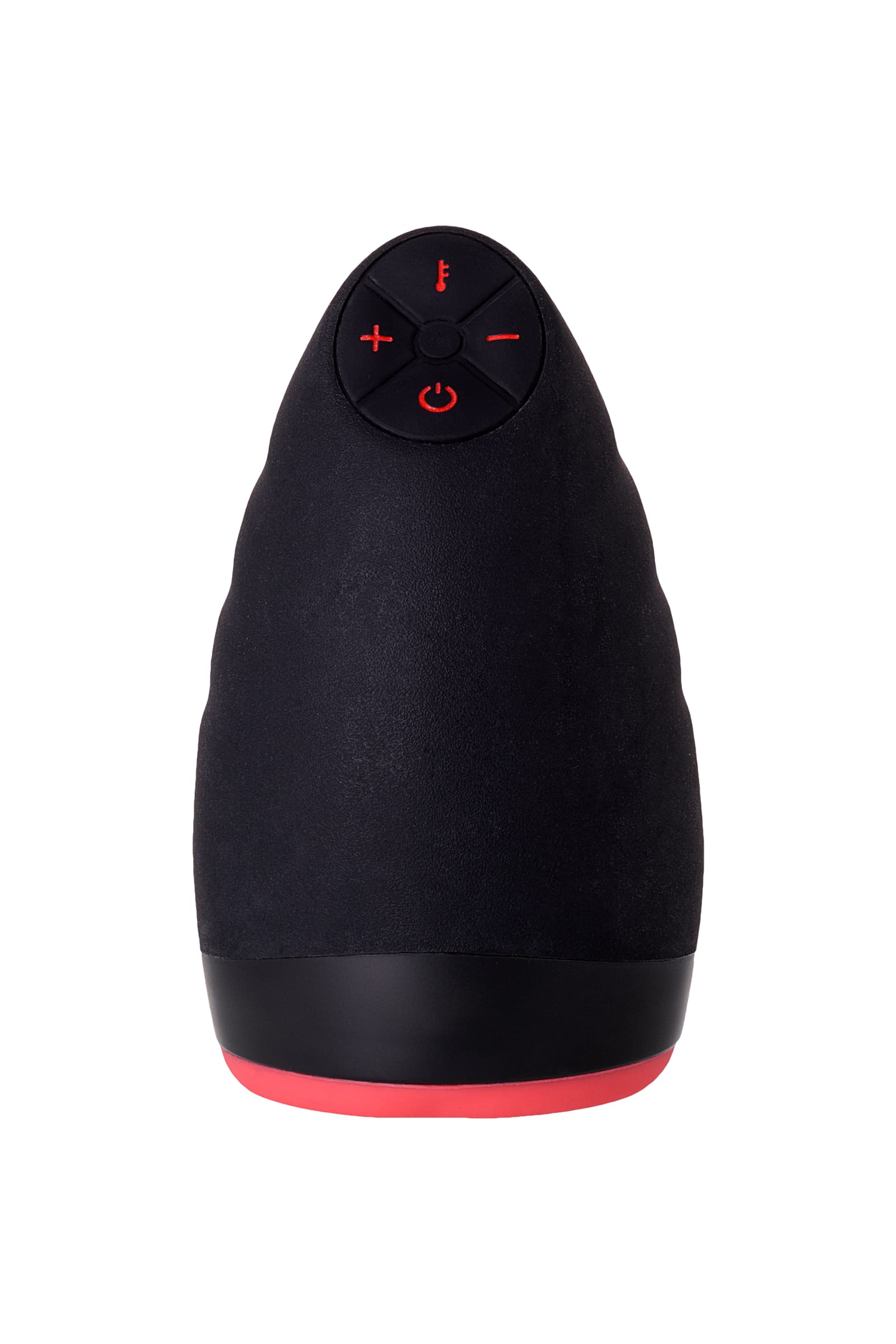 Перезаряжаемый мастурбатор Erotist Lava с подогревом, силикон, черный, 13 см.