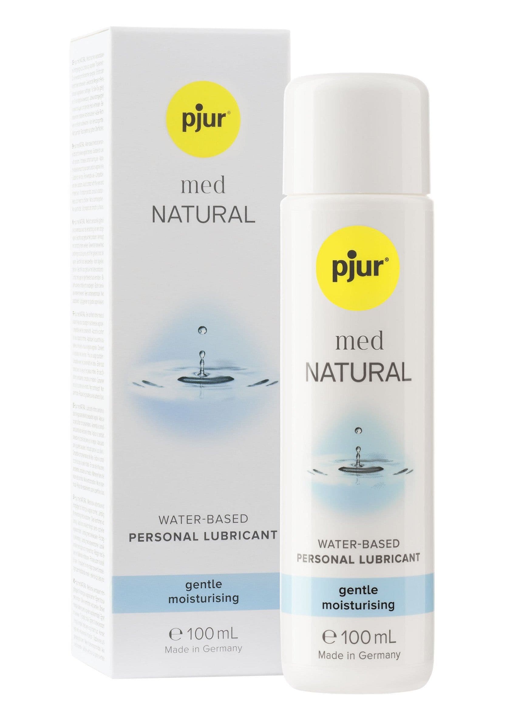 Нейтральный лубрикант на водной основе pjur MED Natural glide - 100 мл.