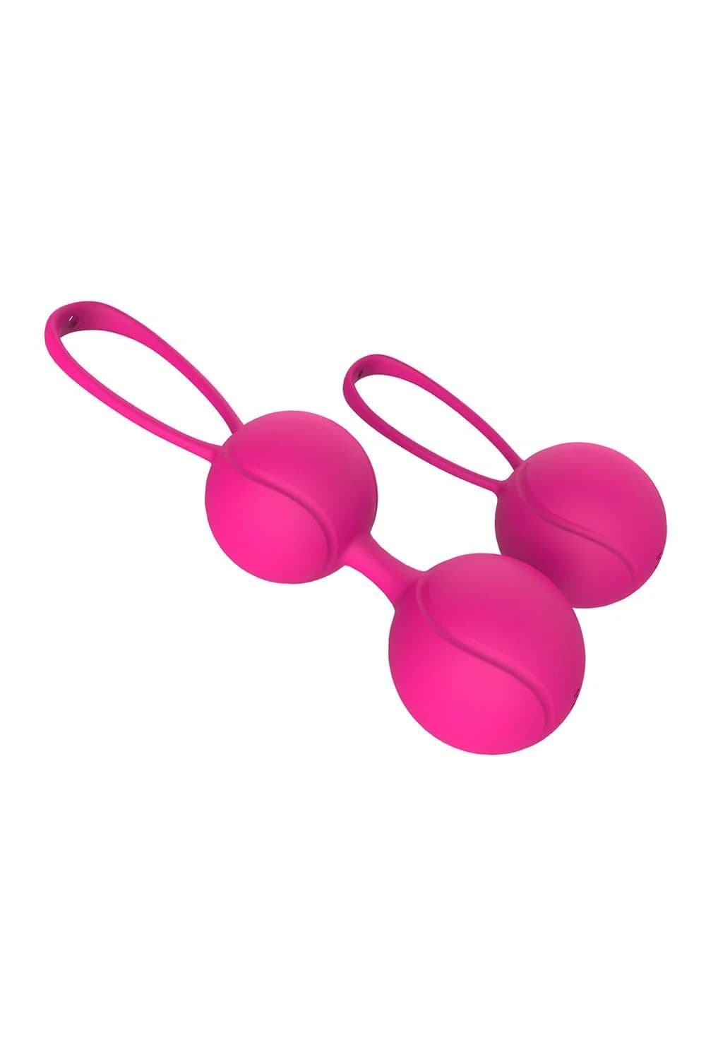 Набор розовых вагинальных шариков Duo Ball Set