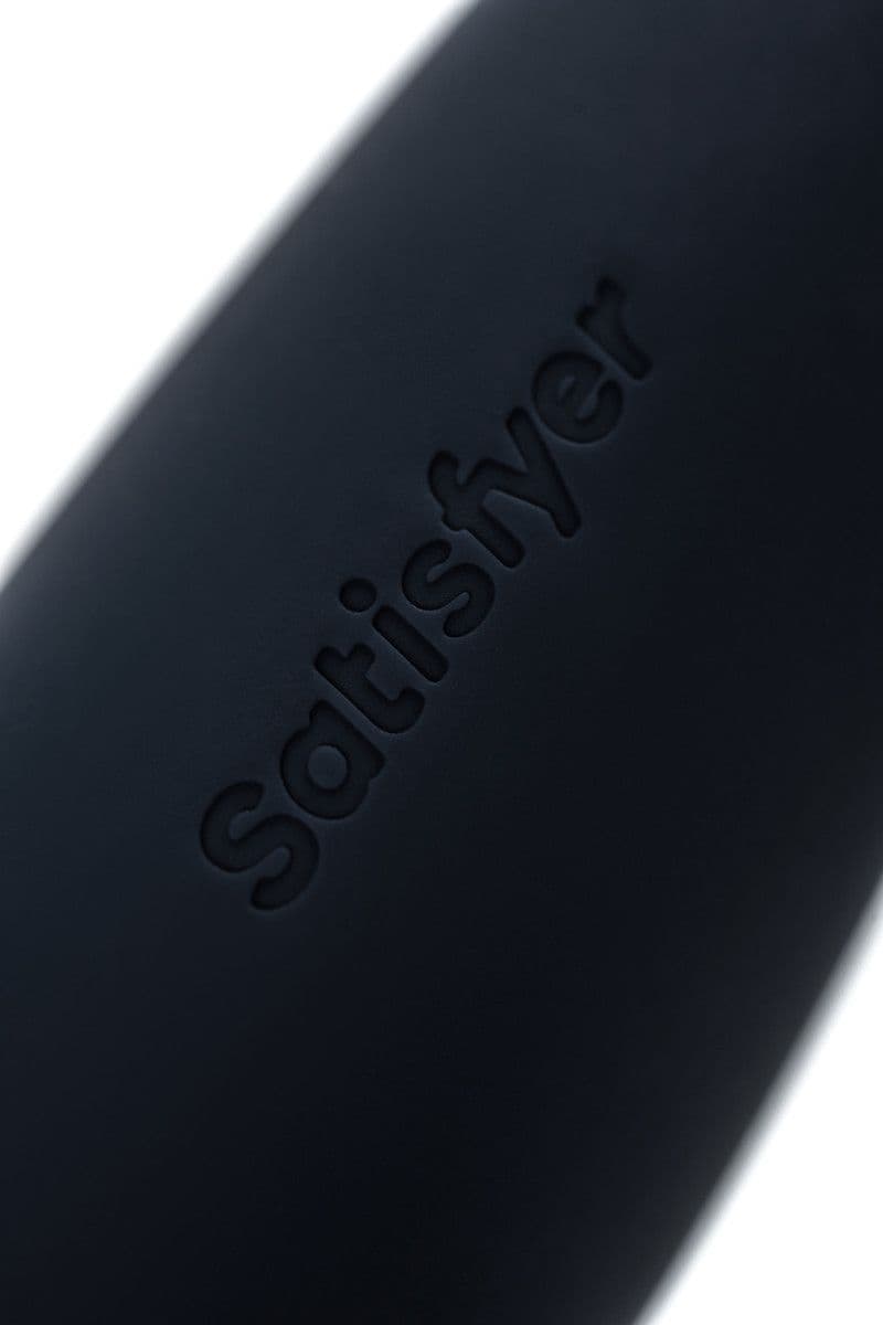 Чёрный вибромассажер для пар Satisfyer Endless Fun