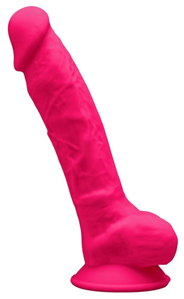 Розовый фаллоимитатор SILEXD Model 1 7’’ - 17,5 см.