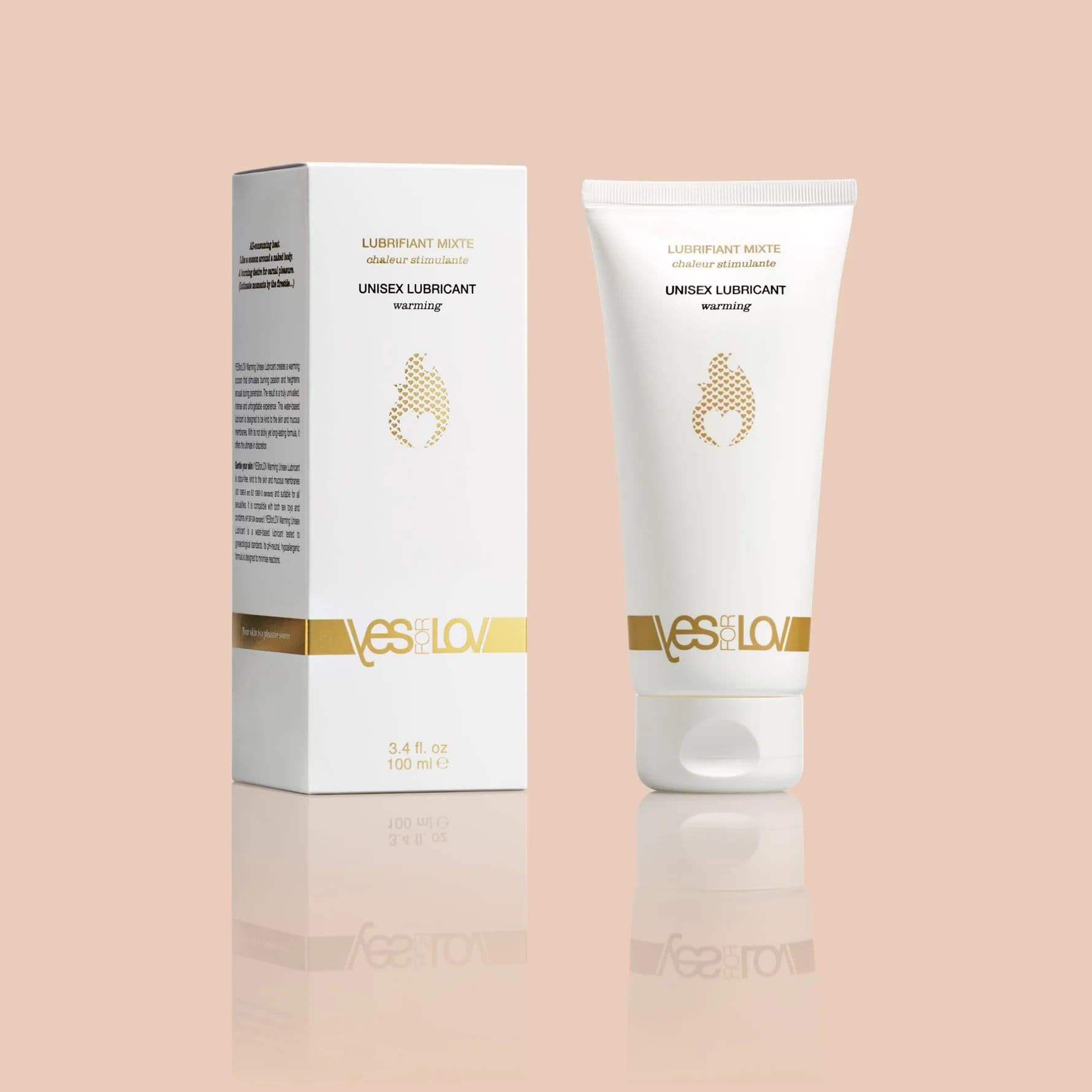 Лубрикант на водной основе с согревающим эффектом Warming Unisex Lubricant - 100 мл.
