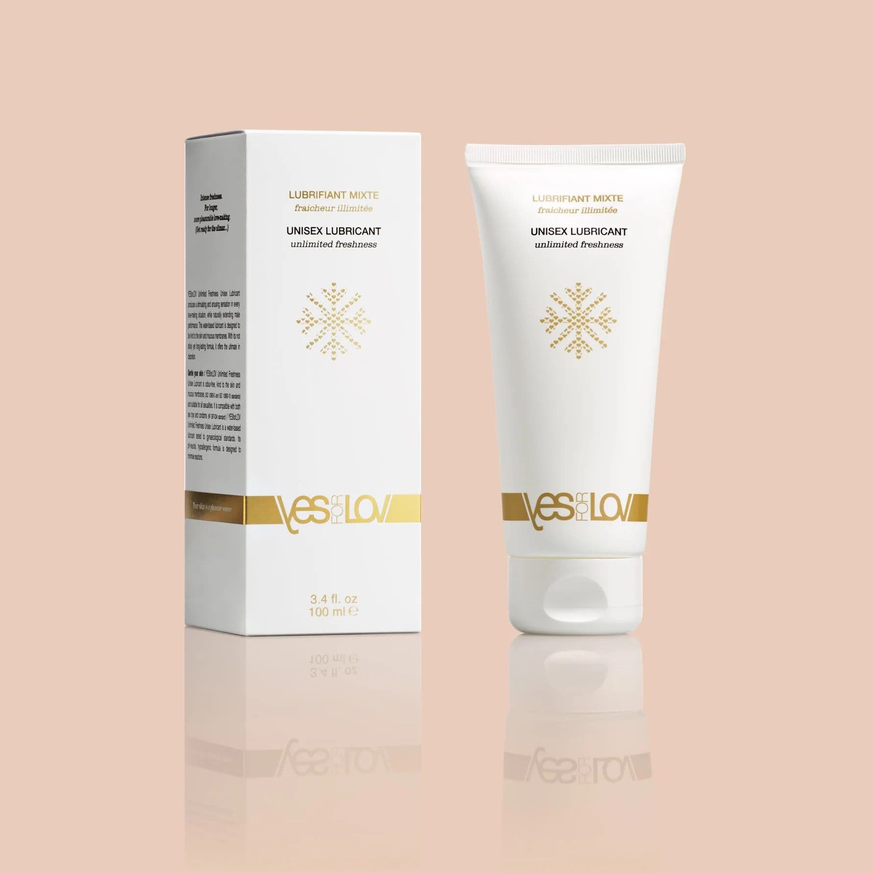 Лубрикант на водной основе с охлаждающим эффектом Unlimited Freshness Unisex Lubricant - 100 мл.