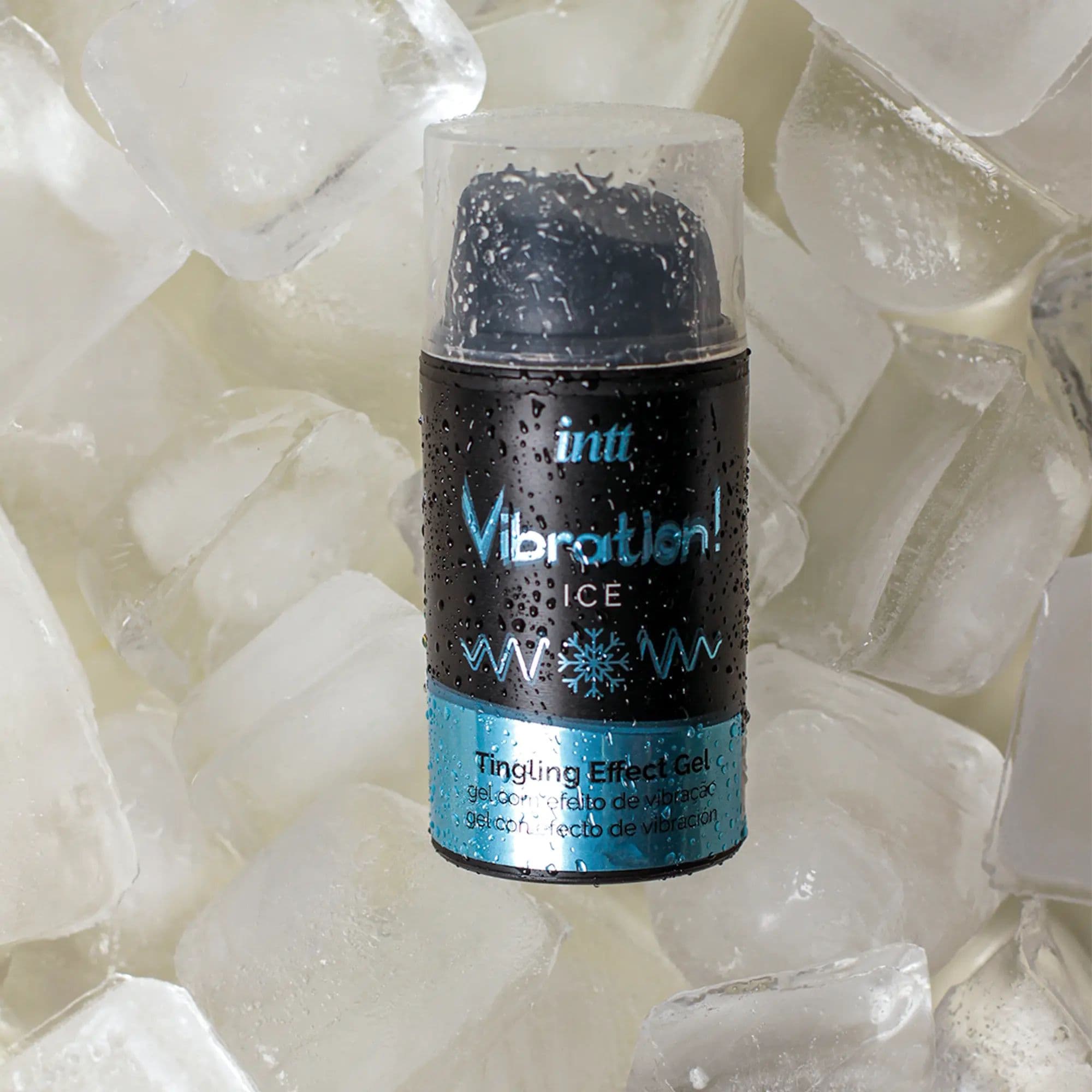 Жидкий интимный гель с эффектом вибрации Vibration! Ice - 15 мл.