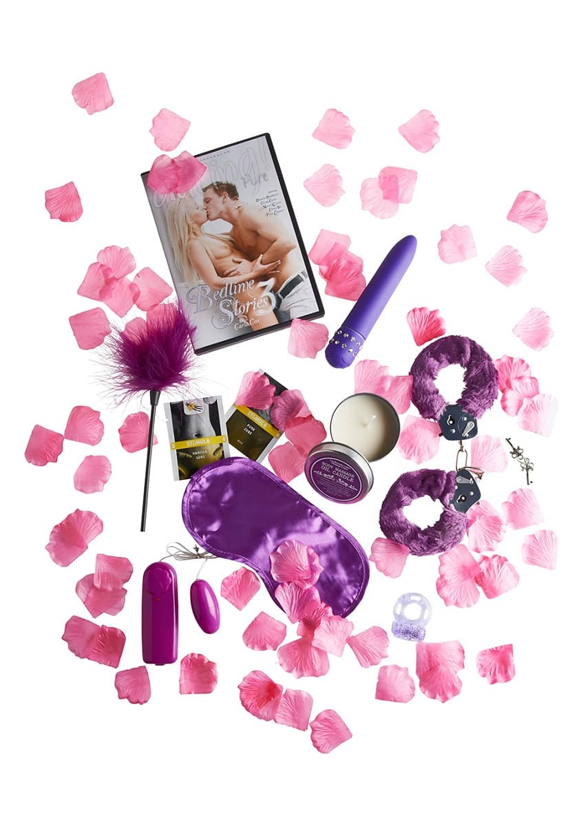 Эротический набор FANTASTIC PURPLE SEX TOY KIT