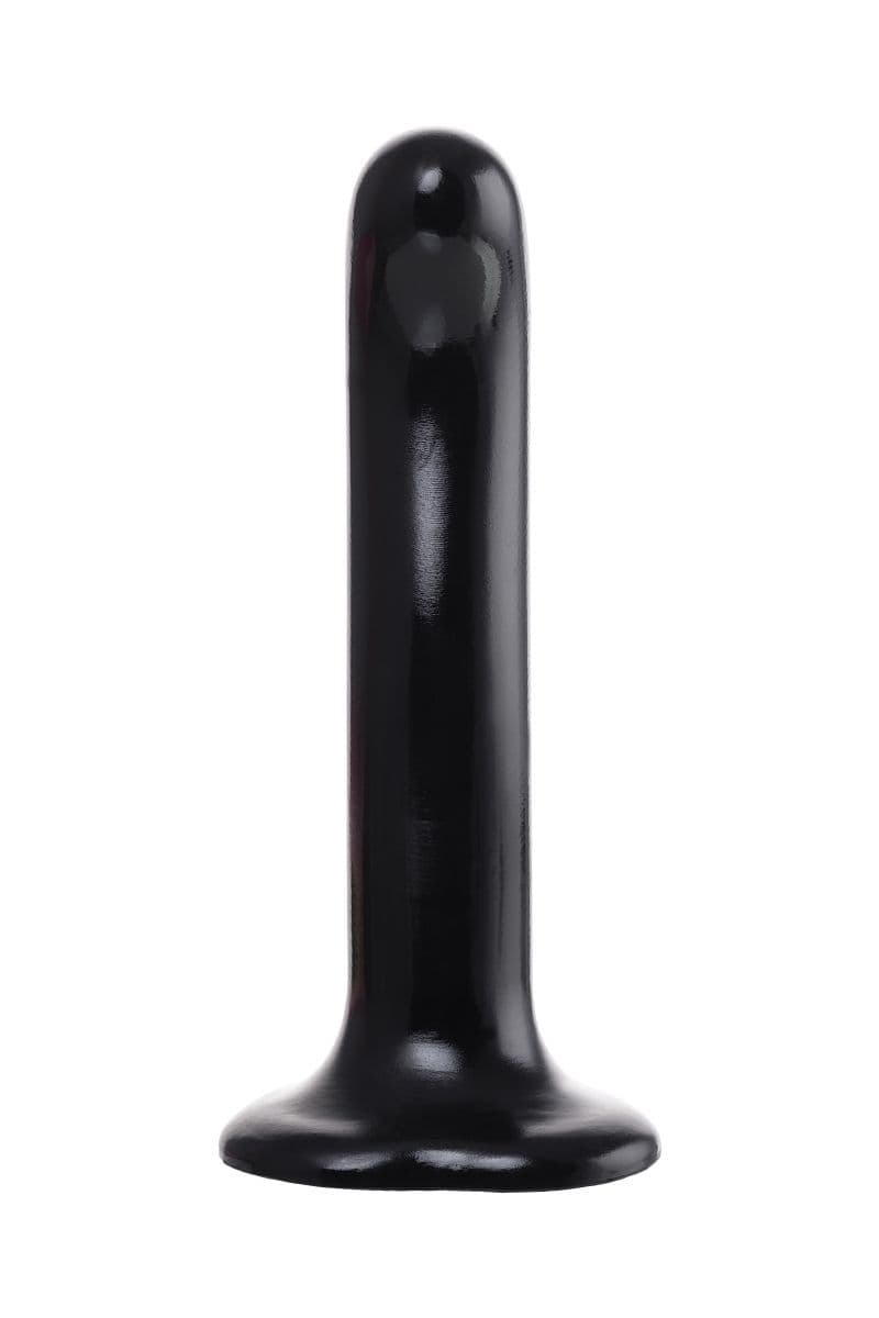 Черный стимулятор для пар P&G-Spot Dildo Size L - 19 см.