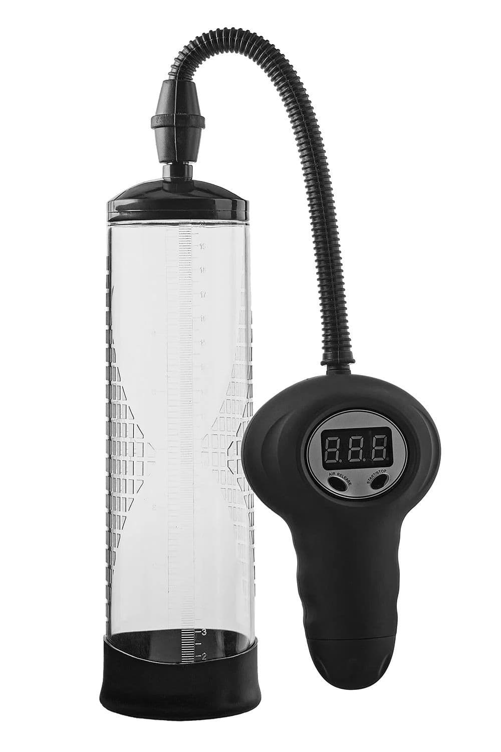 Прозрачная автоматическая вакуумная помпа Automatic Penis Pump