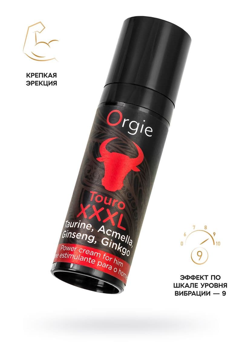 Возбуждающий крем для мужчин ORGIE Touro XXXL - 15 мл.