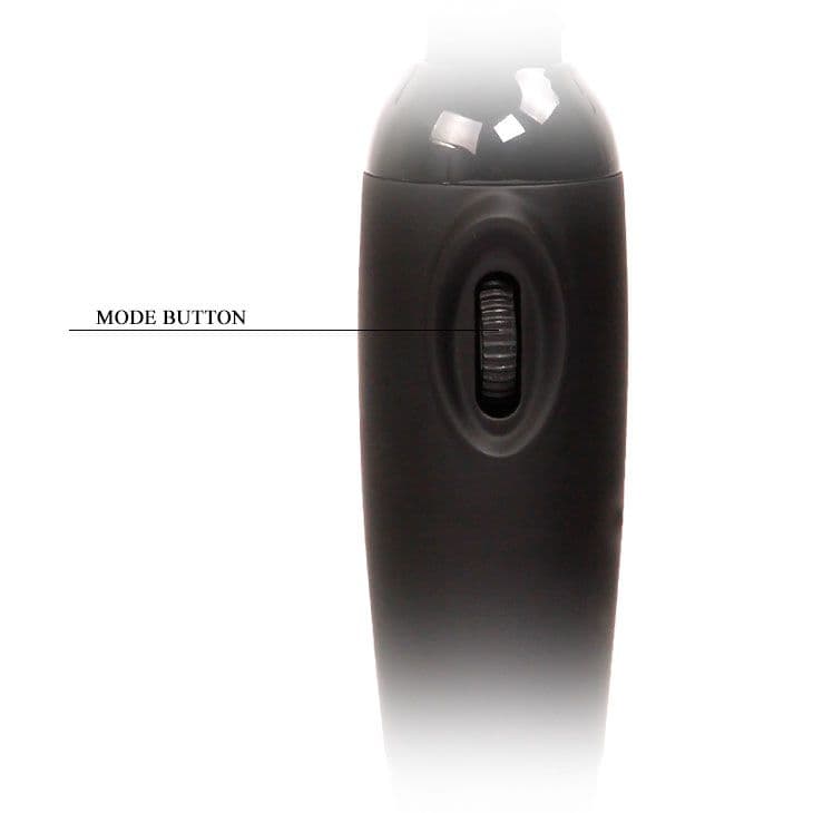 Черный вибромассажер с мощной вибрацией Power Wand