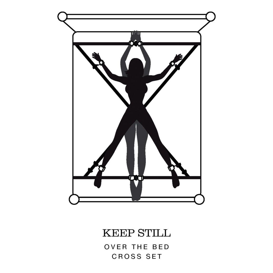 Набор для связывания на кровати Keep Still