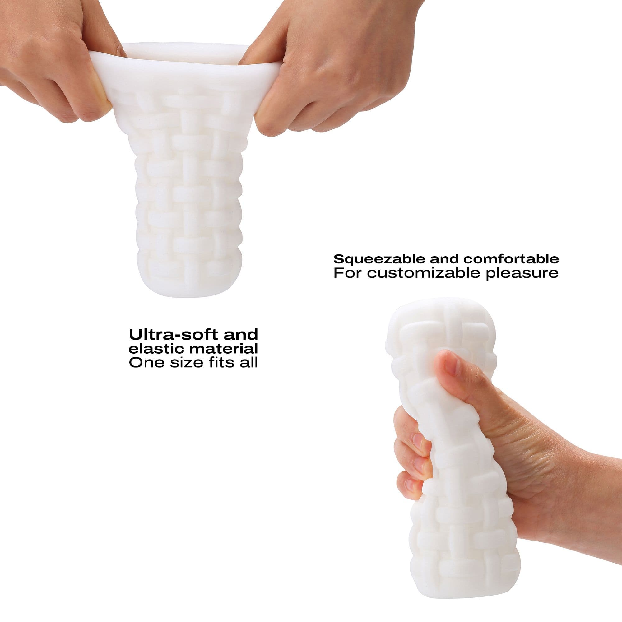 Белый мастурбатор Dorcel Cup Tight