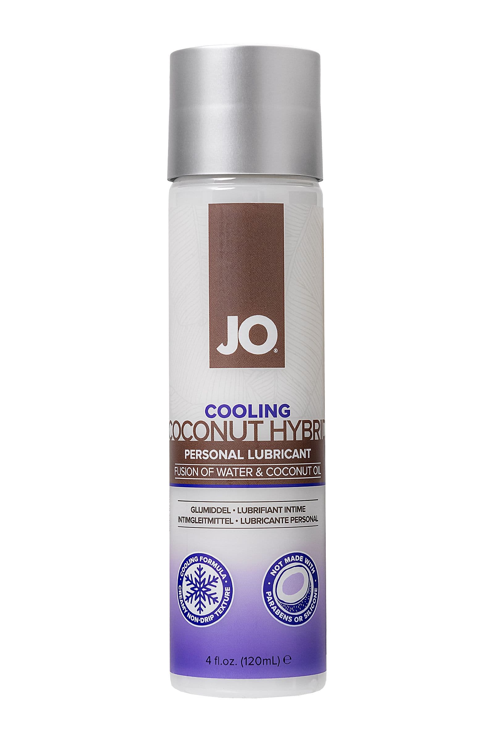 Водно-масляный лубрикант с охлаждающим эффектом JO Silicon free Hybrid Lubricant COOLING - 120 мл.