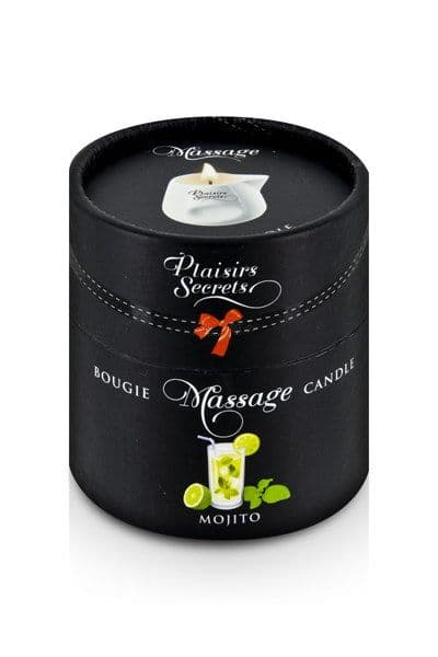 Массажная свеча с ароматом мохито Bougie de Massage Mojito - 80 мл.