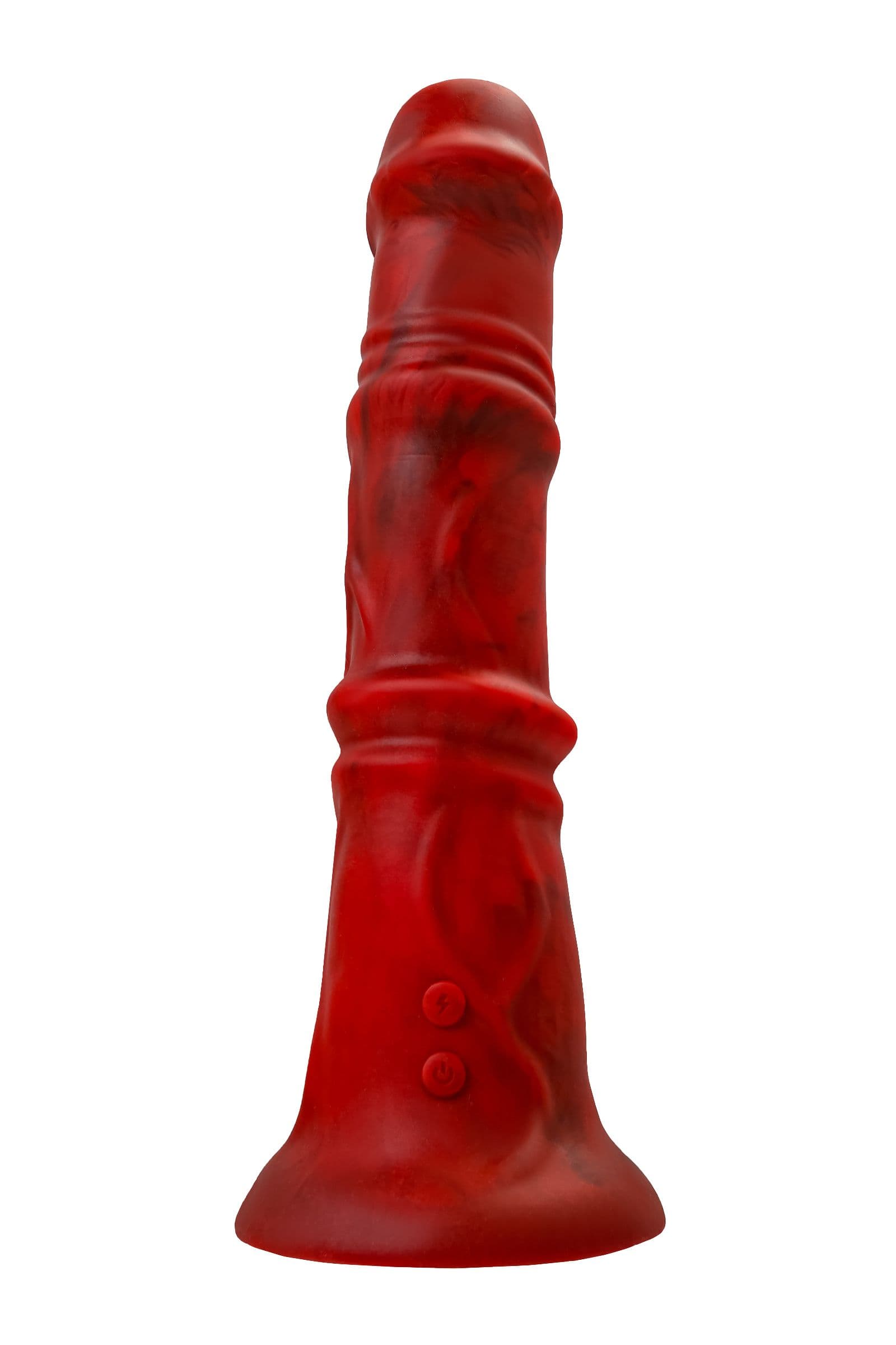 Силиконовый вибратор Monster Rex - 24,5 см.