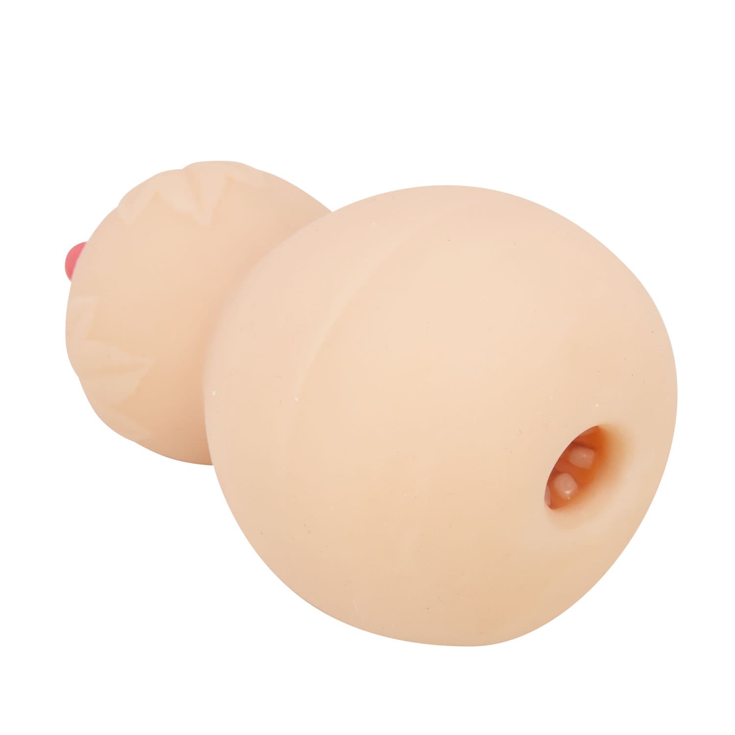 Телесный мастурбатор с соском Calabash