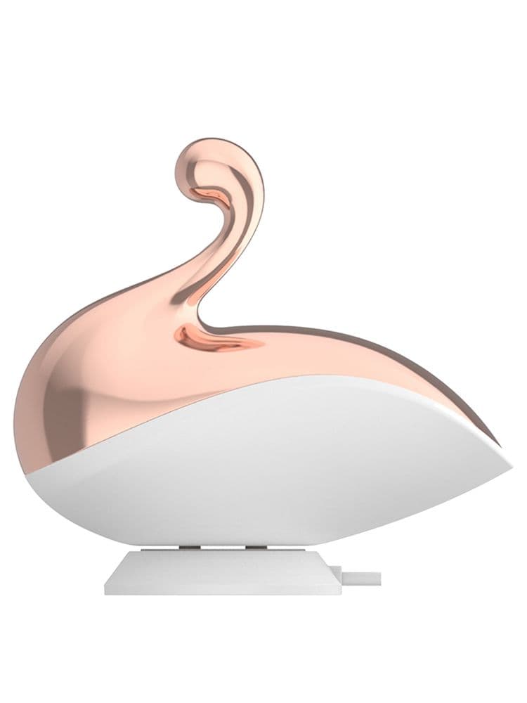 Белый вакуумный стимулятор клитора Liberty Swan